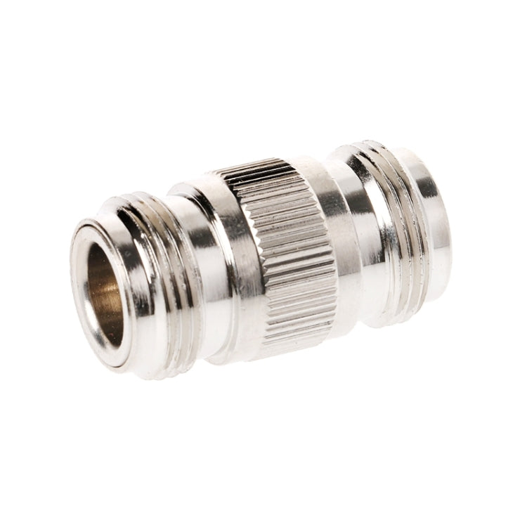 N-Type Double Female Jacks RF Coupler WiFi Coaxial Antenna Adapter Barrel Connector N-Type Double Female Jacks RF Coupler WiFi Coaxial Antenna Adapter Barrel Connector